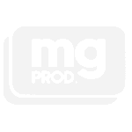 Logo de MG Prod, partenaire qui a fait confiance à L'OCEANE pour son nettoyage.