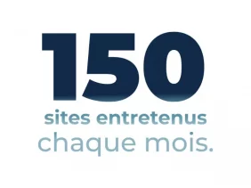 Chiffre clé L'OCÉANE - 150 sites professionnels nettoyés chaque mois en Île-de-France