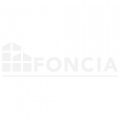 Logo de FONCIA, partenaire qui a fait confiance à L'OCEANE pour son nettoyage.